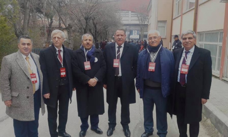Ankara’da Türkiye Voleybol Federasyonu Başkent Voleybol Salonunda yapılan Cumhurbaşkanımızın daveti üzerine “Büyük Esnaf Buluşmasına başkanımız Yılmaz Akdeniz olarak katılım sağladı 