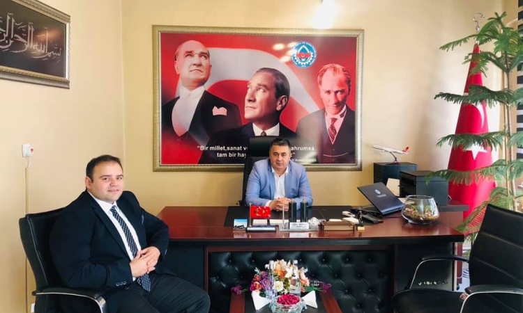 Kosgeb Bartın Müdürü sayın Gökhan Akdağoğlu odamızı ziyaret etti. 