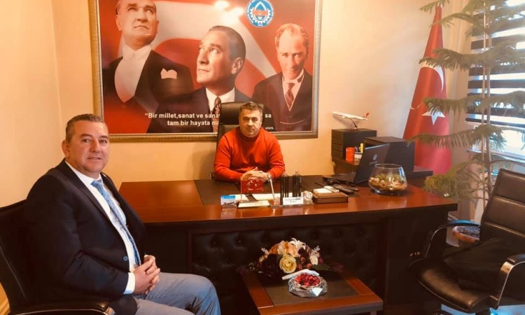Türkiye Sakatlar Derneği Bartın Şube başkanı Ferit Kurulan odamızı ziyaret etti. 