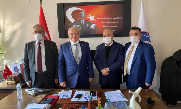 Oda başkanımız Yılmaz Akdeniz Türkiye Madeni Eşya Sanatkarları Federasyonu Denetim Kurulu Başkanlığı görevine seçildi  