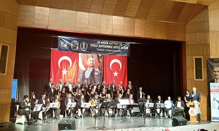 Ahilik Haftası kapsamında Türk Sanat Müziği Konseri düzenlendi 